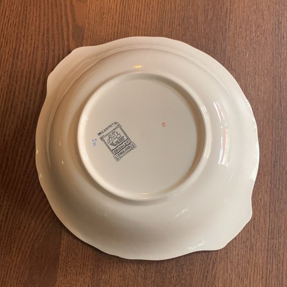 GRINDLEY - Vintage 50’s Cream Petal Large Serve Bowl - Picture 3 of 5